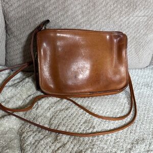 Coach Brown Leather Women's Messenger Bag